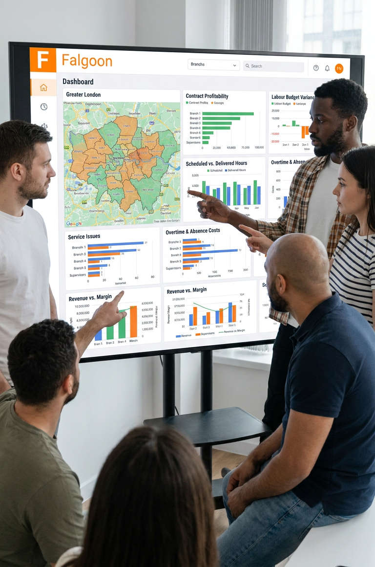 Commercial Cleaning Analytics Dashboard